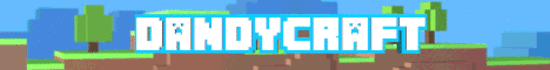Banner ✨ DANDYCRAFT ✨ [1.21.4.] SURVIVAL | DUNGEONY | VLASTNÍ SVĚT
