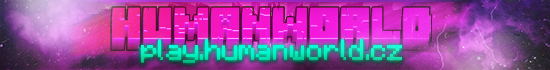 Banner HUMANWORLD - Nábor na buildery!