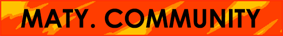 Banner Maty. Community