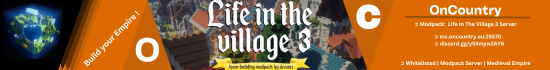 Banner OnCountry | Life In The Village 3