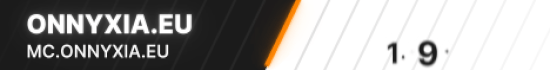 Banner Onnyxia.eu | JAVA & BEDROCK | 1.19+
