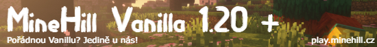 Banner ❤️MineHill Vanilla [1.20 +]