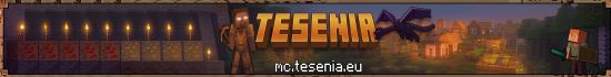 Banner Tesenia.eu - Moderní survival server | Start 2.1.2027
