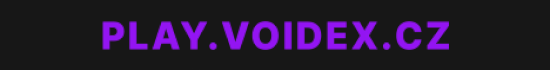 Banner VOIDEX.CZ | 1.21.8 | KARAOKE, SURVIVAL, BOXFIGHT